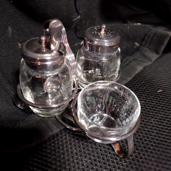 Vintage Condiment Server (1960s) NIB - Picture 1 of 3